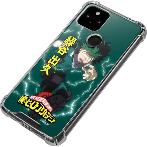 My Hero Academia Deku Season 4 Google Pixel 5 Clear Case